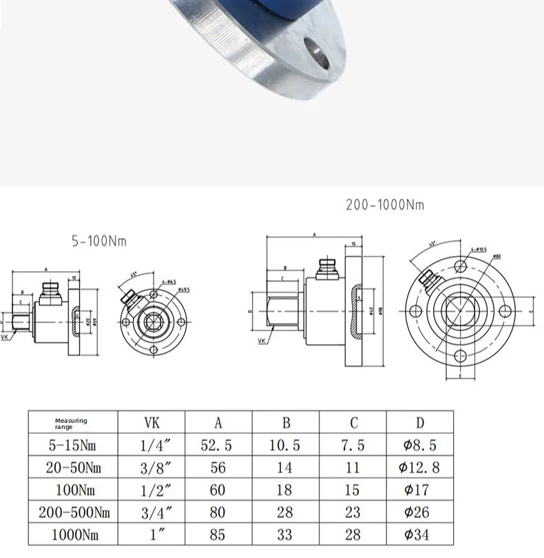 مستشعر عزم الدوران مستشعر عزم الدوران الثابت