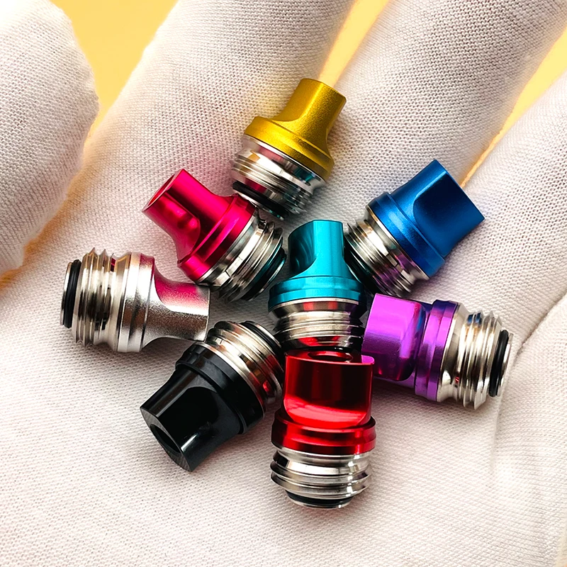 DSX Monarchy Ultra Whistle Style Drip Tip Aluminum Mouthpiece For SXK Billet BB Boro Tank KBR/Frend Mod/Pulse AIO Vape Accessory