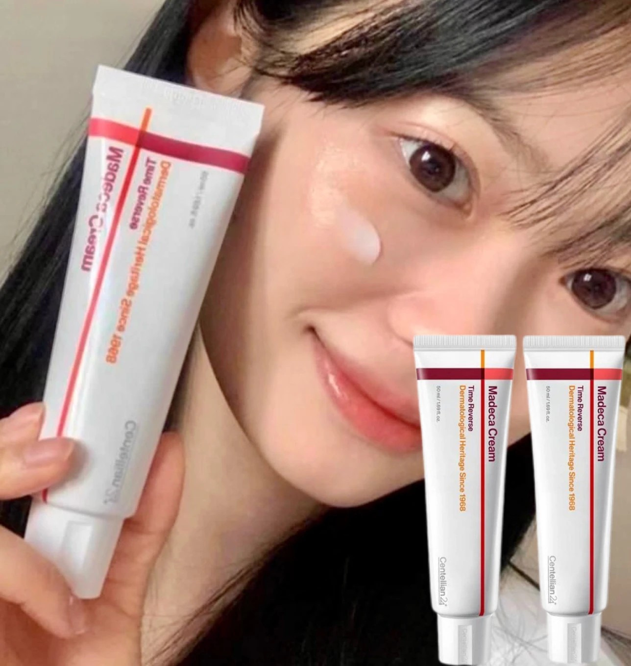 50ml 오리지널 센텔리안 24 마데카 크림 타임 리버 - Skincare Oily Skin 리뷰 및 가격