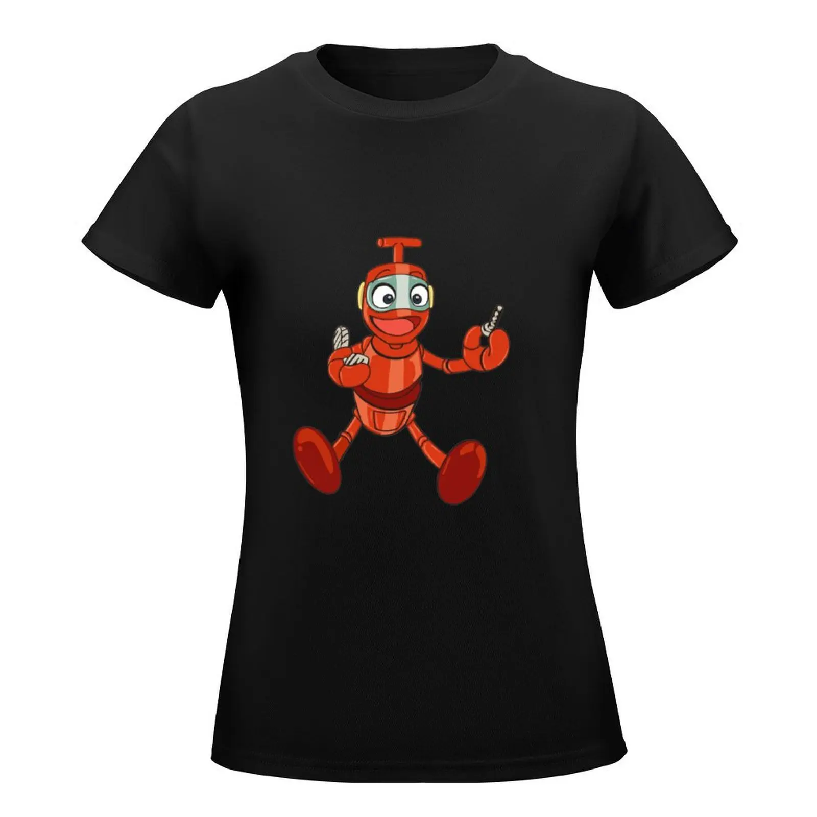 Nono the little robot character of Ulysse 31 T-Shirt anime clothes summer top cute clothes female Top Women