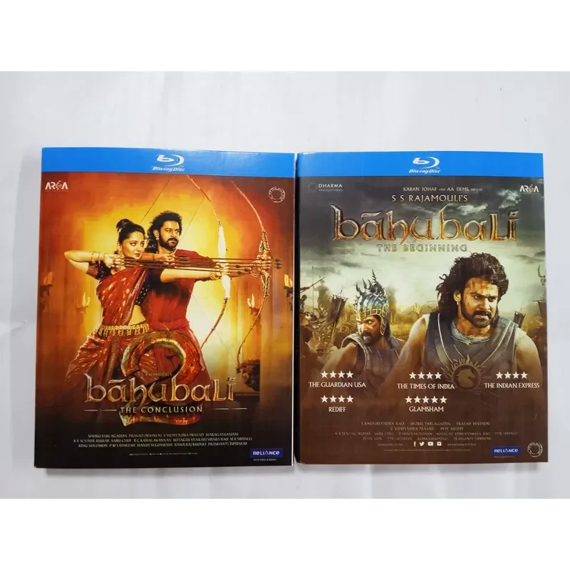 Baahubali King Upper and Lower Blu-ray Disc Brand New Boxed and Unopened