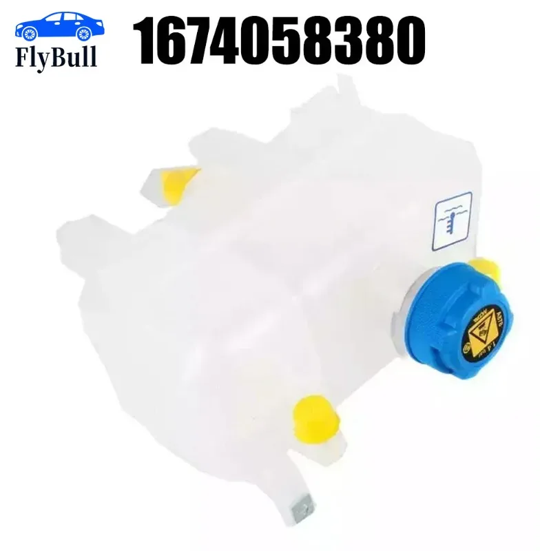 

1374132080 Вспомогательный бак для воды Расширительный бак охлаждающей жидкости с крышкой Подходит для PEUGEOT Fiat Ducato 1611966680