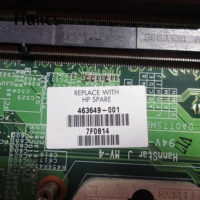 تستخدم Hulics 463649 -001 اللوحة الأم للكمبيوتر المحمول HP TX2000 DDR2