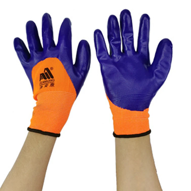 

Rubber Latex Thickened, Nitrile Dipping, Anti-cut, Anti-slip, Anti-oil, Labor Protection And Wear-resistant