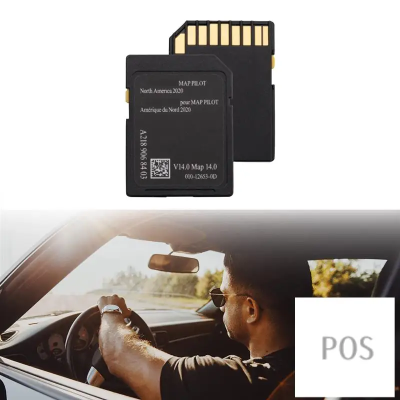 ล่าสุด 2022-2021 A218 A14 การ์ดนําทางA2189068403 นําทางGPSการ์ดV14.0 GPS CLA GLAถนนการ์ดทนทานใช้งานง่าย-POS
