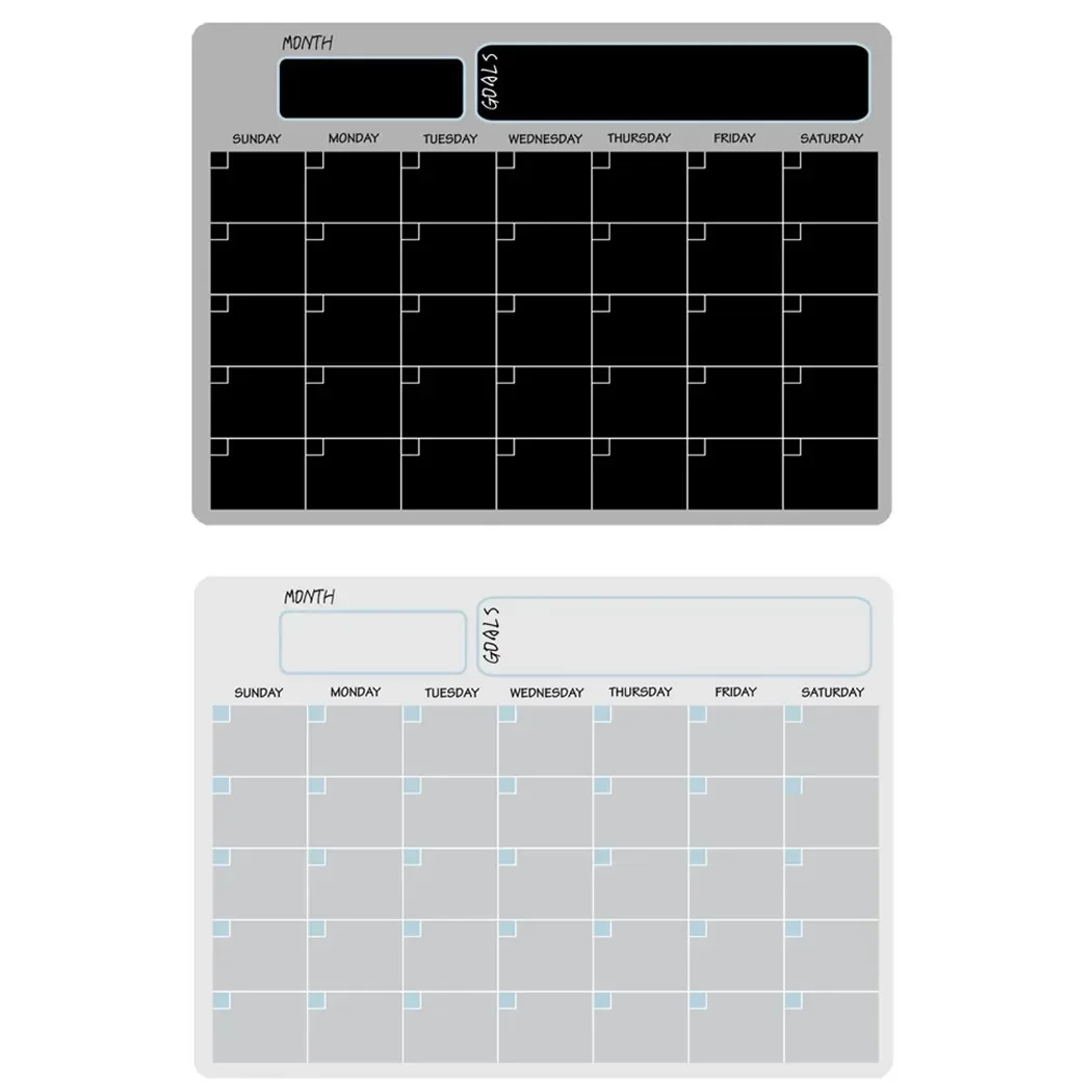 29.7*42cm Magnetic Whiteboard Erasable Month Planner Magnetic Calendar Refrigerator Magnet Message Board Home Decor