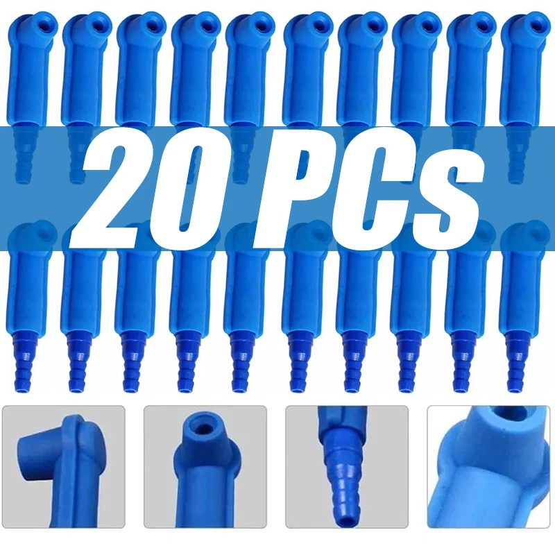 1/20PCs Car Brake System Fluid Connector Kit Car Oil Pumping Pipe Brake Oil Change Connector Auto Oil Filling Equipment