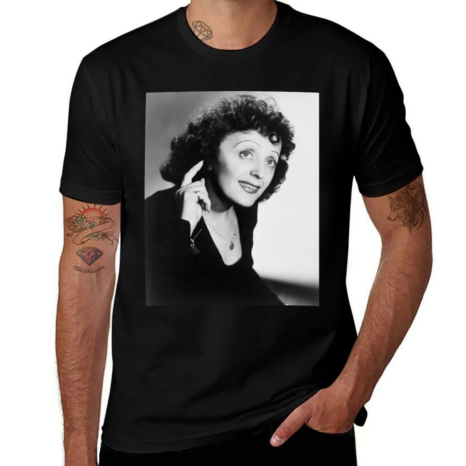 

Edith Piaf T-Shirt funny t shirts cotton cotton t shirt pack T-Shirt