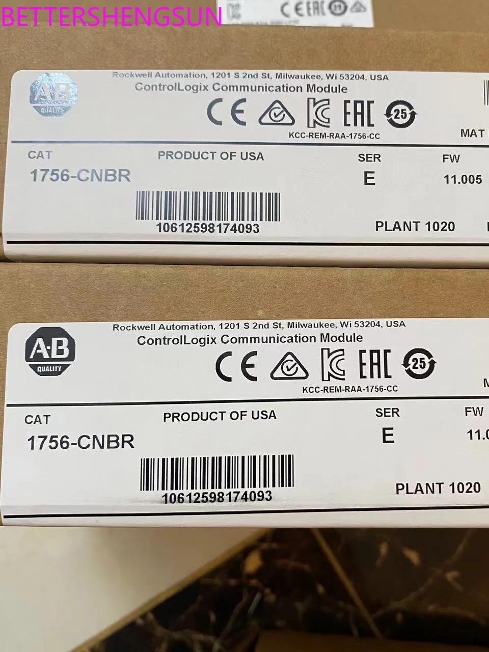 

1756-cnbr ControlNet Redundant Media Bridge Connecting Modules 1756cnbr