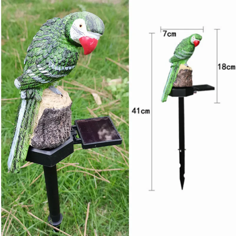 LED Solar Parrot Lawn Light Solar Fairy Lights Outdoor Kerst Decoratie Christmas Lights Wedding Decorations Solar Lights