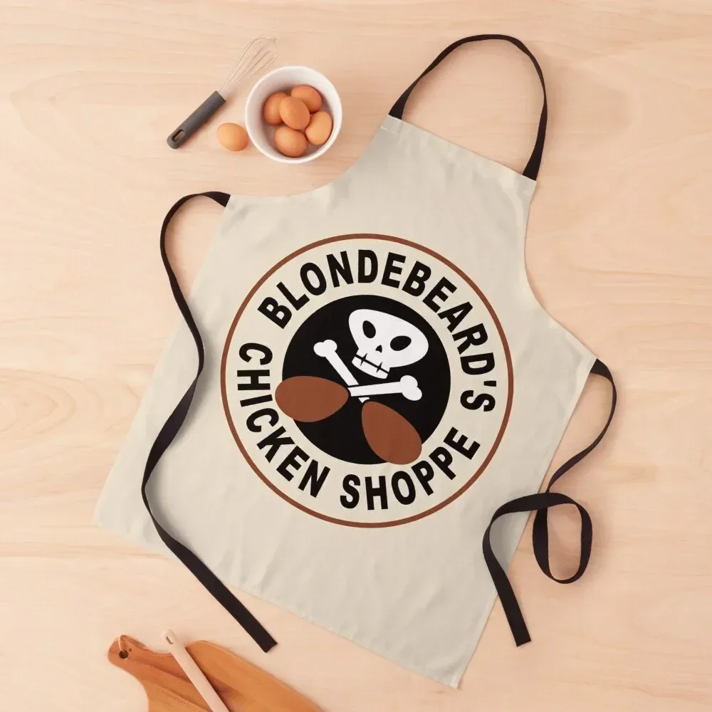 

Blondebeard's Chicken Shoppe Apron with personal logo Customizable Apron