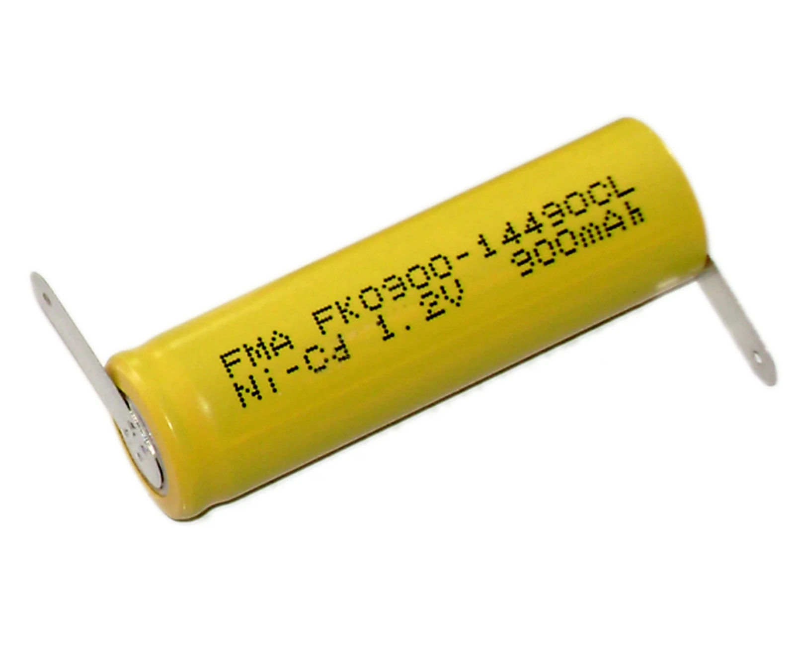 2Pcs Ni-Cd AA 1.2V 900mAh Rechargeable Battery Nickel Cadium cell 14*49mm