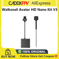 Walksnail Avatar HD Nano Kit V3 Nano Camera 14*14mm/500MW/3.1-13V/FOV160°/1080P/60fps/9cm/14cm Cable