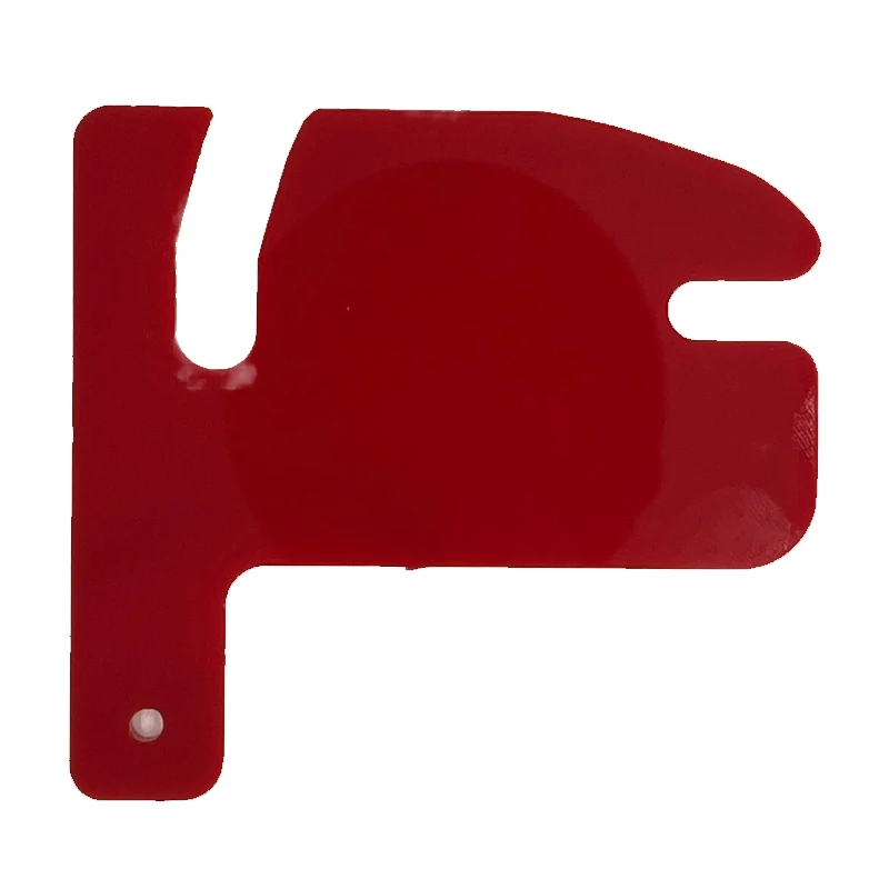 

1Pc Red RV Security Door Lock Plate For NiksNaks Caravan & Motorhome RV Protective Anti-Theft Parts Accessories