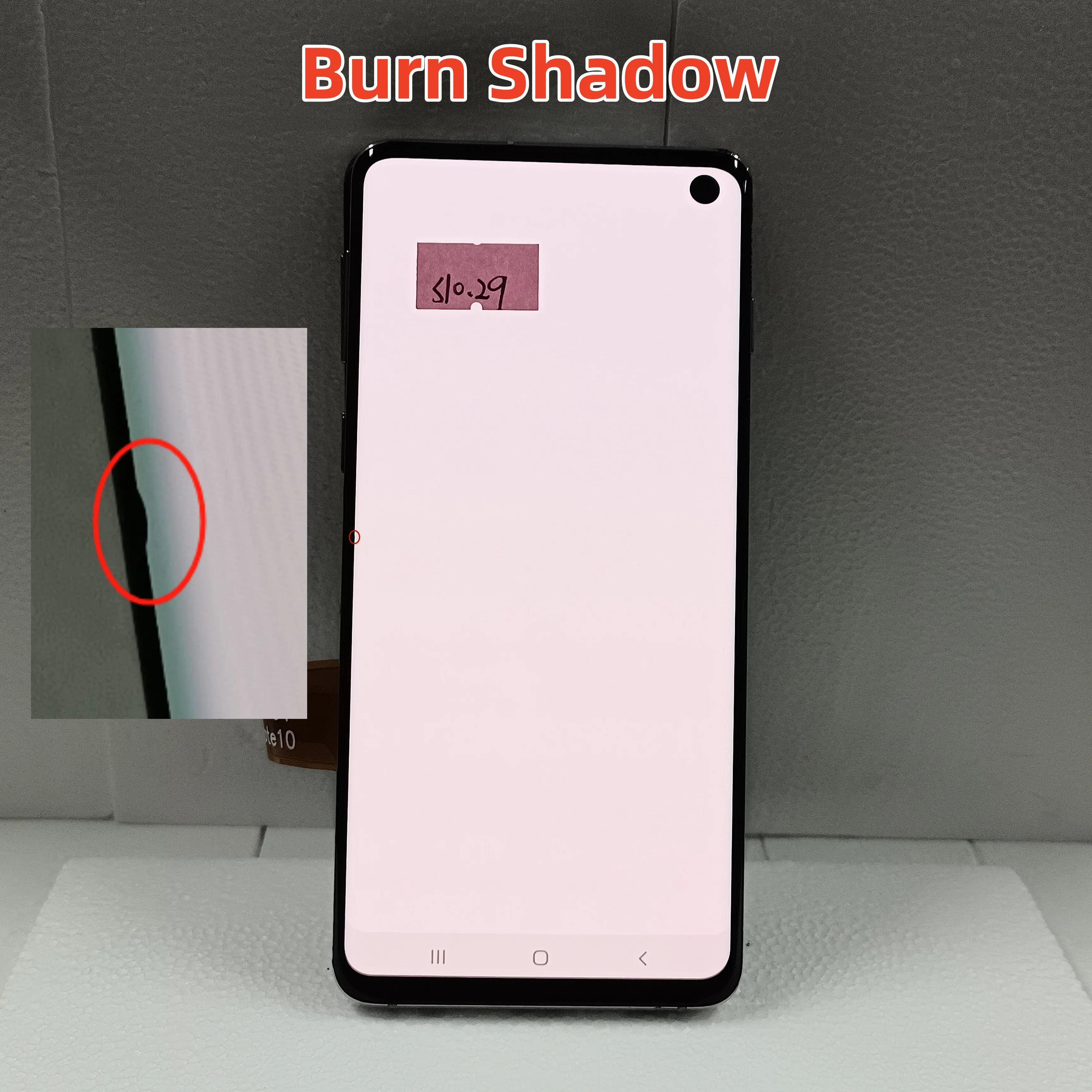 Imagem -03 - Tela Sensível ao Toque Lcd Amoled para Samsung Galaxy S10 G973 G973f G973u Sm-g9730 com Moldura