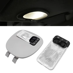 Luz de lectura de lámpara Interior para coche, marco de iluminación para Peugeot 107, 206, 206CC, 207, 207i, consola de techo, 6362P3, 8146K8