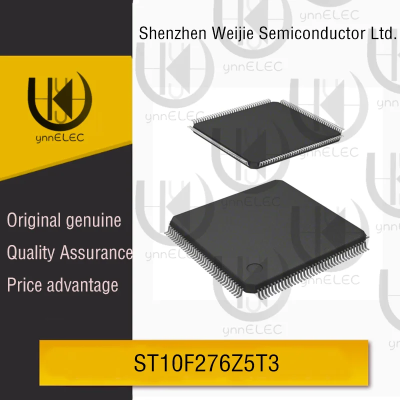 

Original ST10F276Z5T3 MCU - 16-bit CISC Core, 512KB Flash, 68KB RAM, LQFP-144