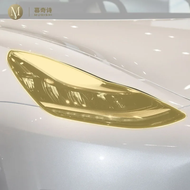 

For Tesla Model 3 Y 2020-2024 Pre cutting Car Exterior Headlights PPF transparent protective film TPU scratch resistant