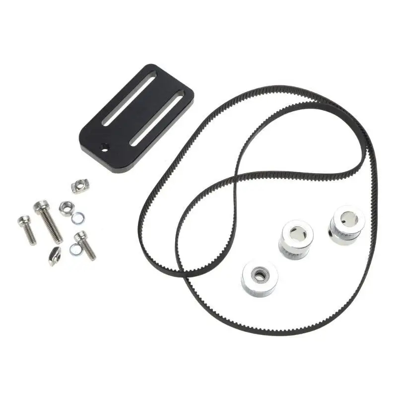 

Y1UB Dual Z-Axis Screw for Ender3 3S CR10 3D Printer Z-axis Heatblock Aluminum Coupling Belt Upgraded