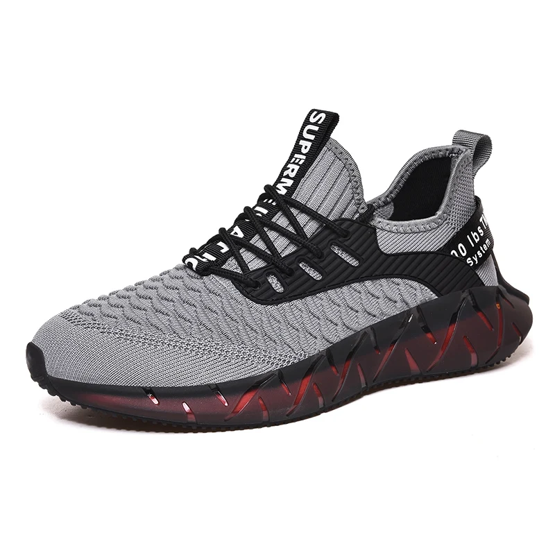 Nuevos zapatos ligeros para correr para hombre, cómodas zapatillas de deporte de malla transpirable, zapatos casuales de moda para hombre, zapatos de malla transpirable Vapormax