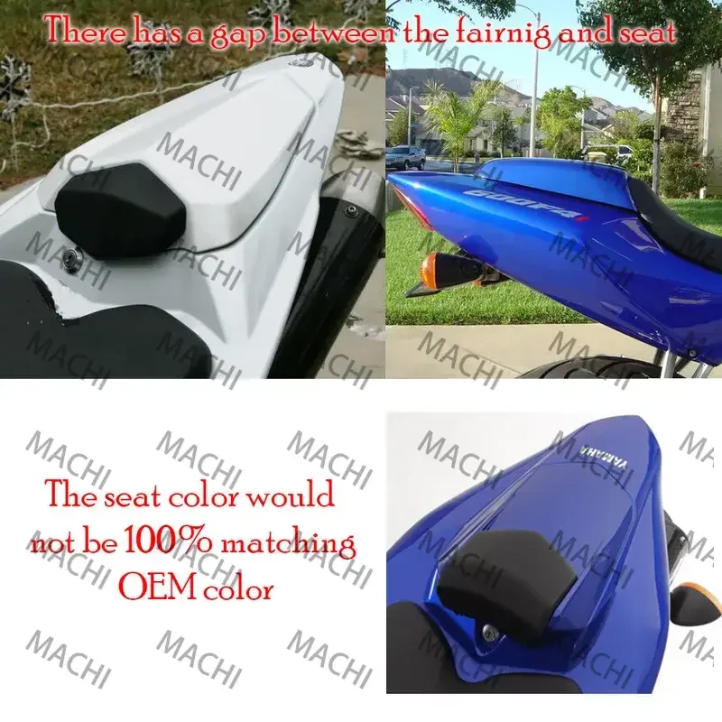 

Motorcycle Seat Fairings For Triumph 675 2006-2012 Rear Passenger Top Cover Seat Rear Cover Fairing 2007 2008 2009 2010 2011