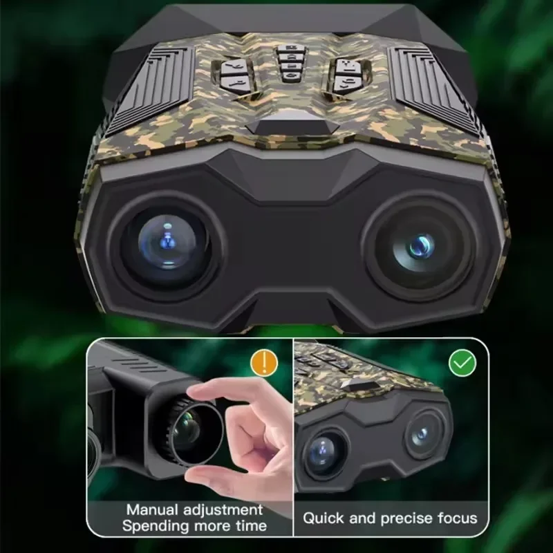 4K autofocus video camera low-light full-color binocular high definition night vision telescope