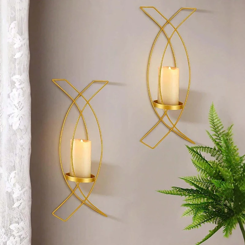 1 قطعة من حامل الشموع المعدنية المحمولة سطح المكتب الديكور مطعم المنزل حفل زفاف لوازم الديكور