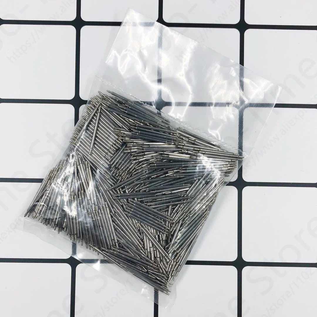 Watch Spring Bar Tool Watch Accessories For Watch Shop Spring Needle 1.3 mm Thick 1000pcs 8mm 12mm 14mm 10mm 18mm 20mm 22mm 24mm