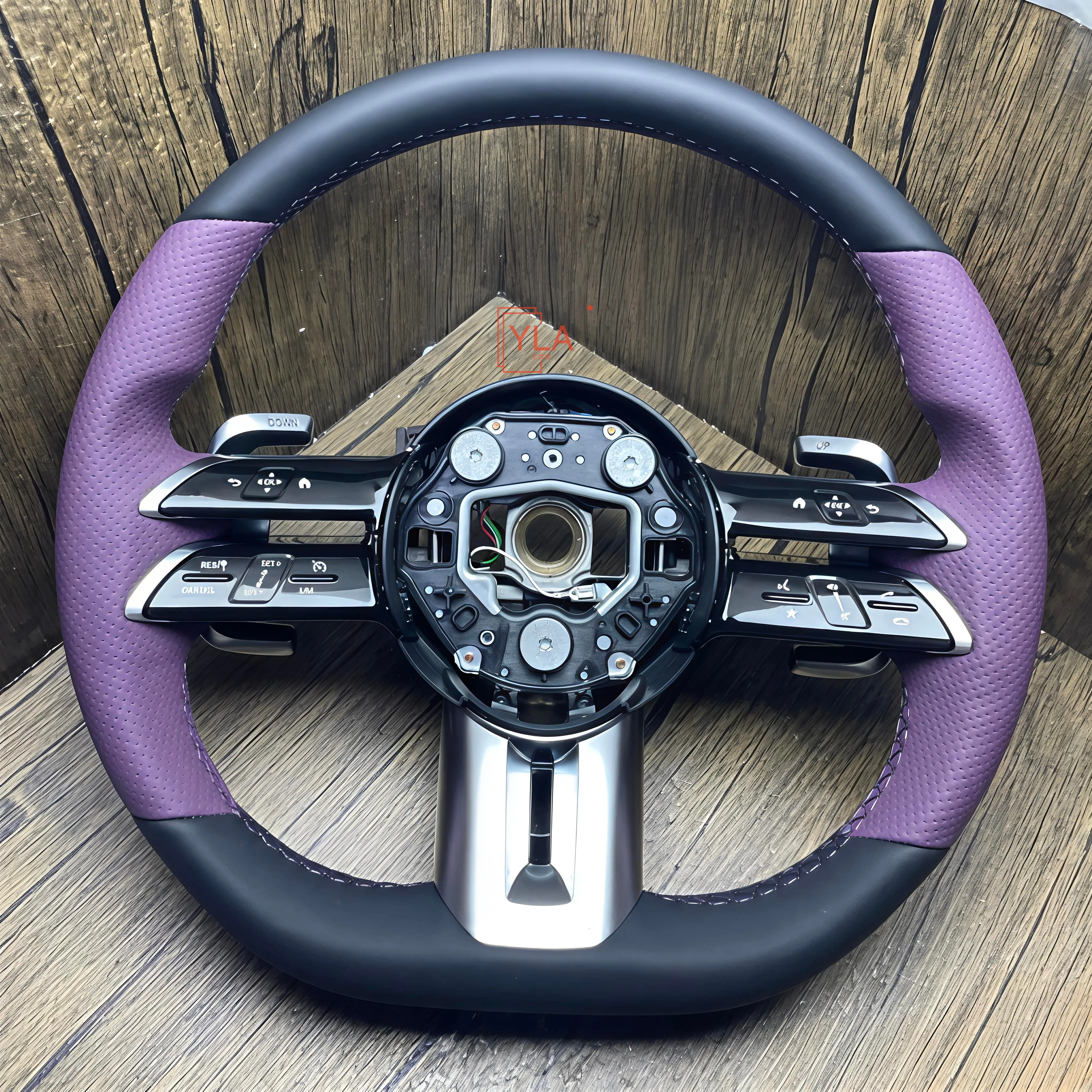 For Mercedes-benz AMG Performance W167 W177 W190 W213 W217 W222 Custom Carbon Fiber Car Steering Wheel