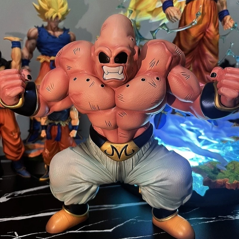 Figurka GK Magic Factory Dragon Ball Anime Muscle Buu Majin Buu Figurki Akcji Statuetka PVC Ozdoba na Biurko Kolekcja Model Zabawki