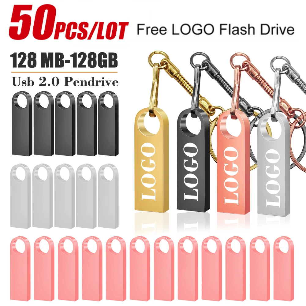 

50 шт./лот USB-флешка 1 ГБ 2 ГБ 4G 8 ГБ флэш-накопитель 16 ГБ 32 ГБ флэш-накопитель 64 ГБ 128 ГБ 2,0 подарок USB-накопитель 128 МБ 256 МБ Бесплатный индивидуальный логотип