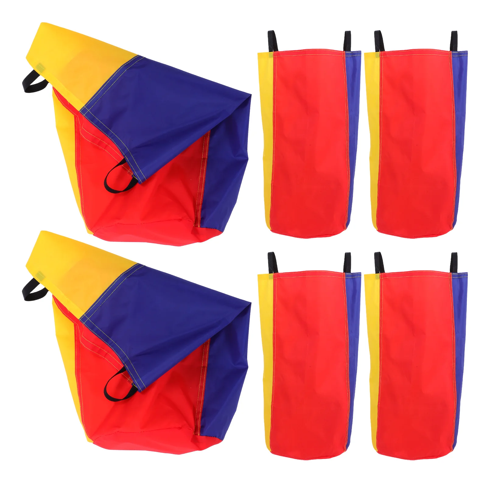 

6 Pcs Outdoor Toys Jumping Bag Kids Game Props Race Supplies Colorful Bags Party Child