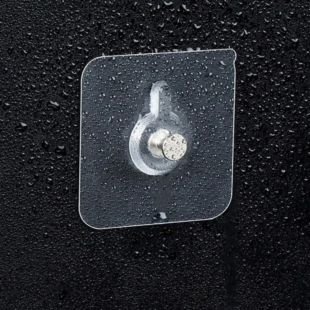 

10 шт. пластиковые настенные винты, подвесные гвозди, бесшовные прозрачные клейкие настенные крючки, без дырокола, настенное крепление, наклейки без следов