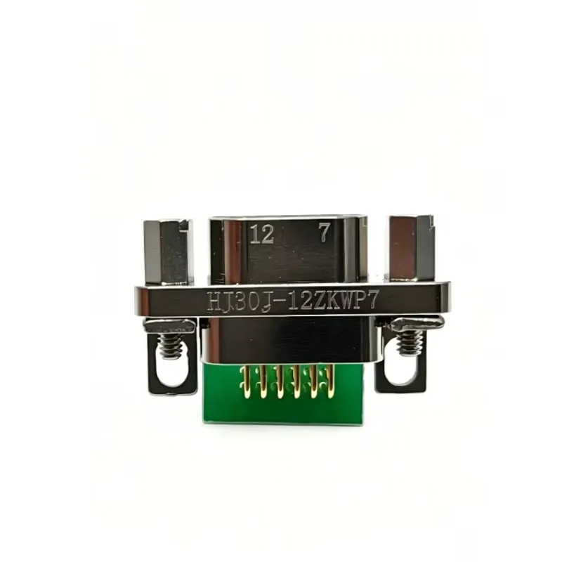 Hot Selling HJ30J-12ZKWP7 High-Speed Transmission Connector With Right-Angle Printed Circuit Board Socket