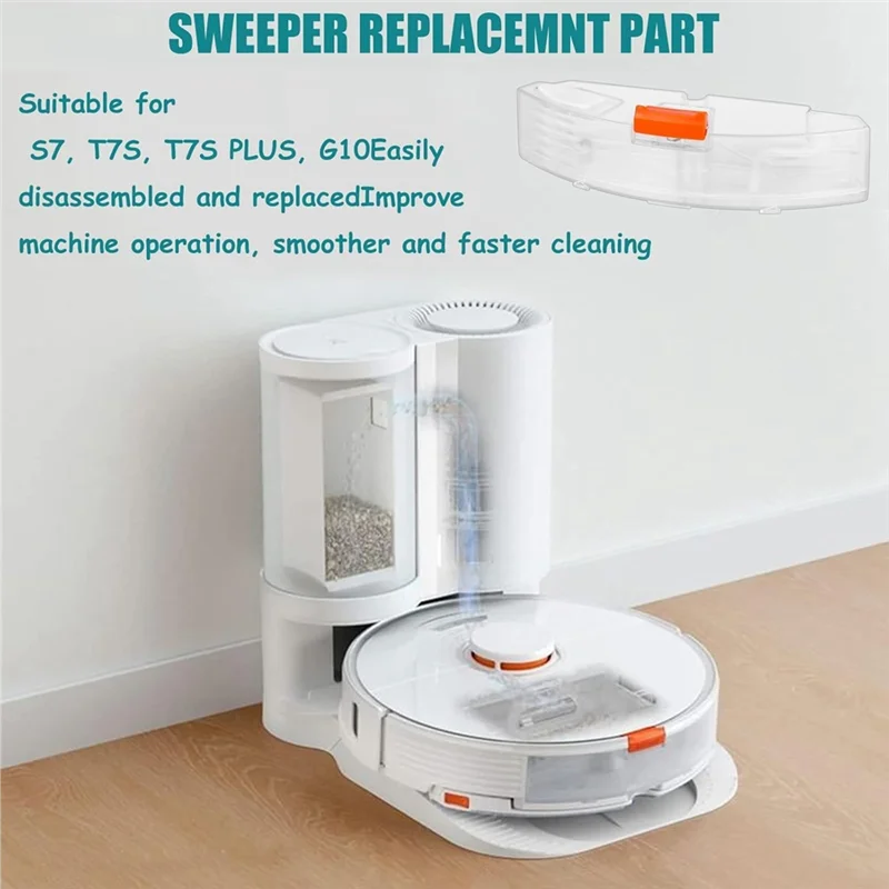 ABKR-خزان المياه ل Roborock S7 T7S T7S Plus G10 قطع غيار خزان المياه ملحقات الكناس مكنسة كهربائية خزان المياه