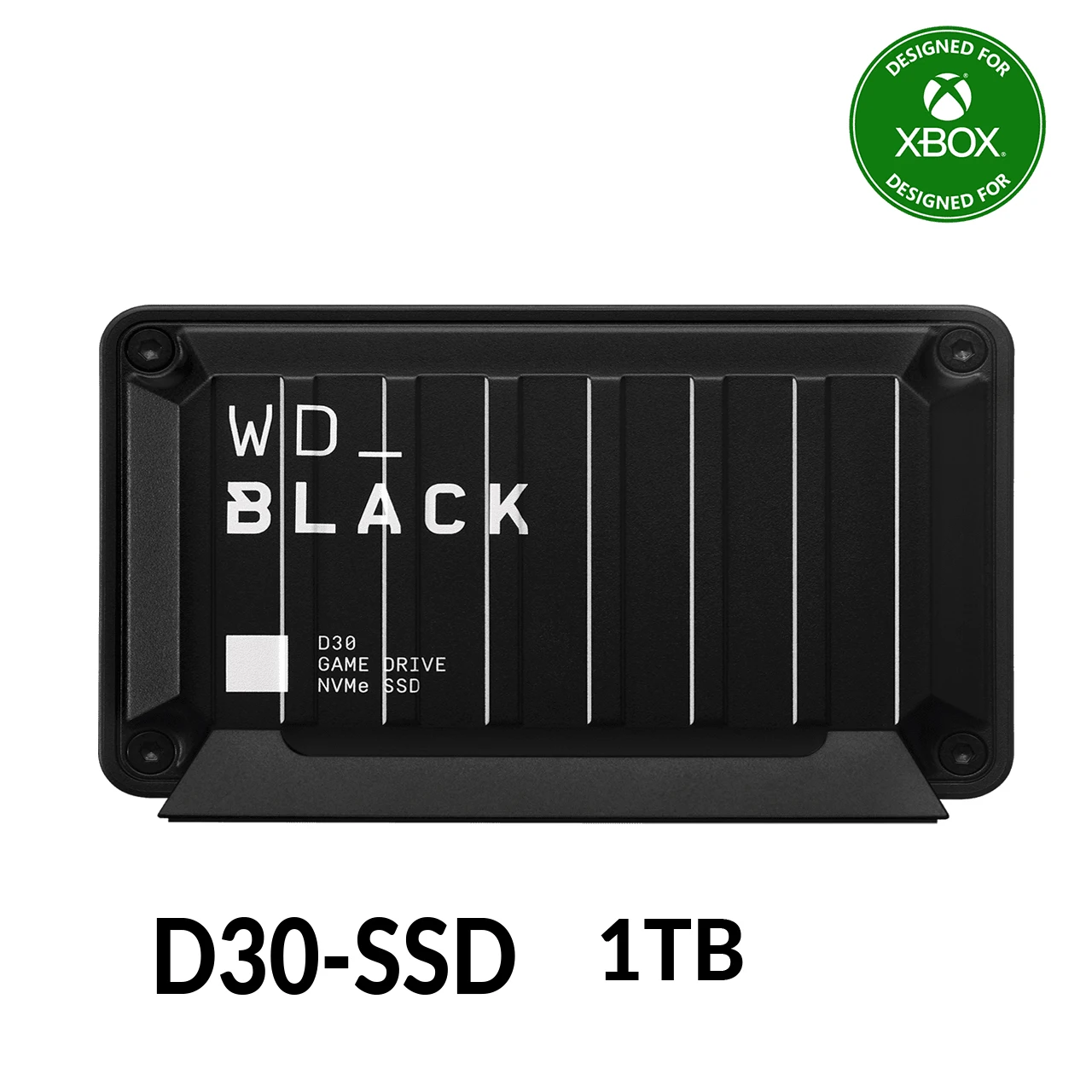 WD_BLACK 500GB 1TB 2TB D30 Game Drive SSD for Xbox Portable External Solid State Drive Compatible with Xbox and PC Up to 900MB/s