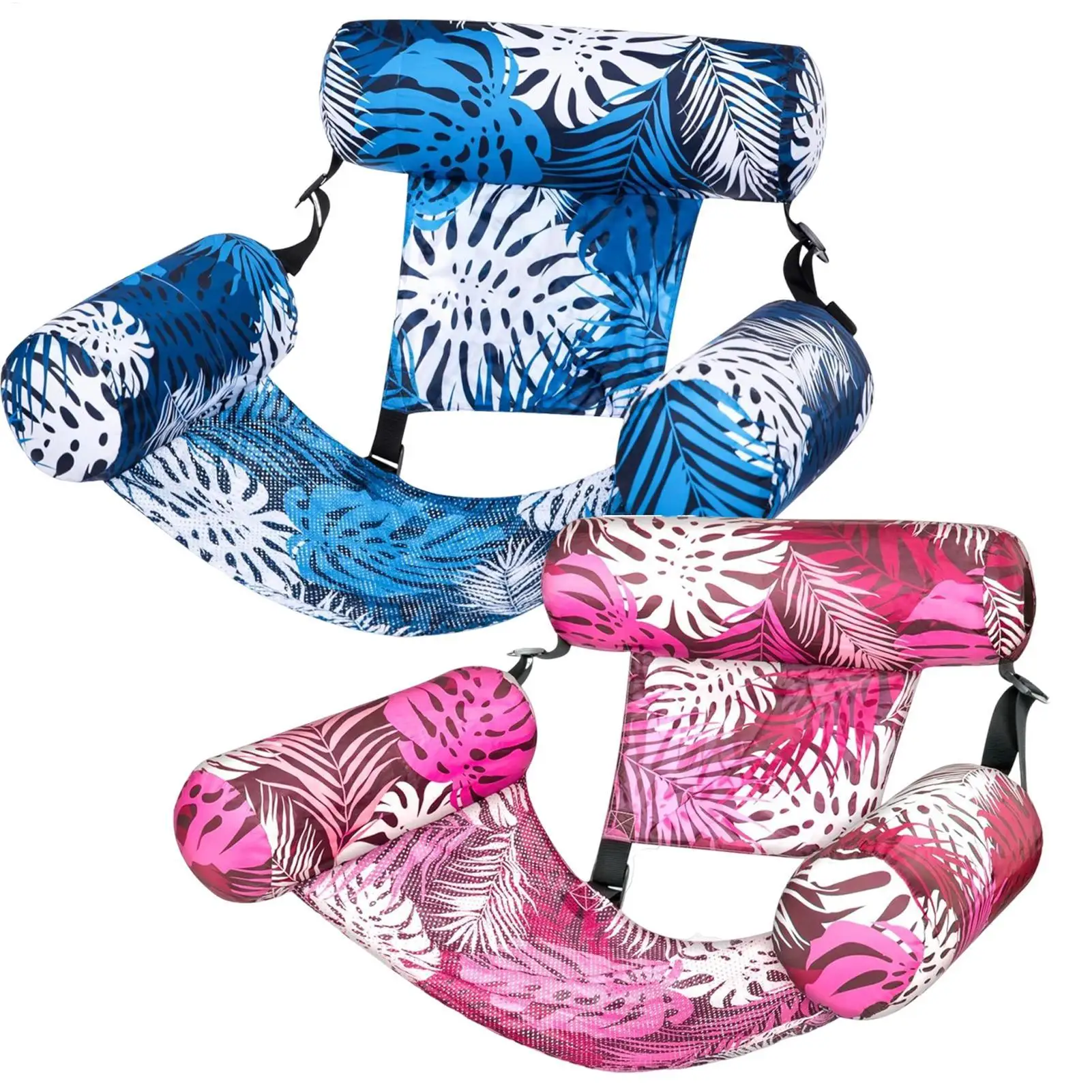 

Pool Lounge Float Inflatable Pool Floats Adult,Floating Lounge Chairs,Heavy Duty,Floating Chair for Party Summer Water Beach