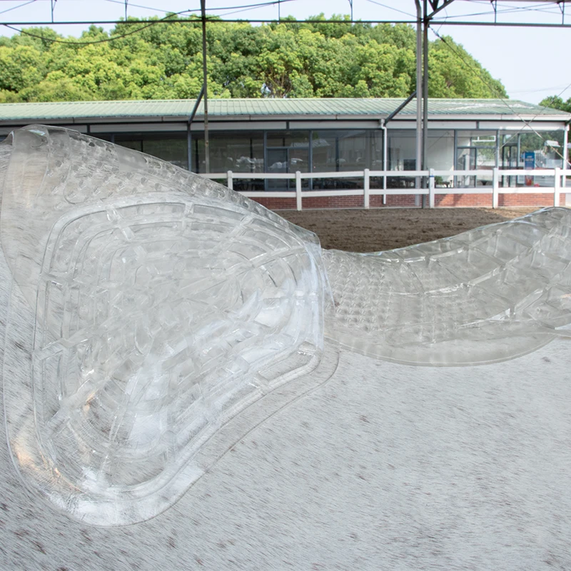 

Horseback adjustment type silicone front pad shock absorption non-slip breathable silicon professional horse care saddle pad