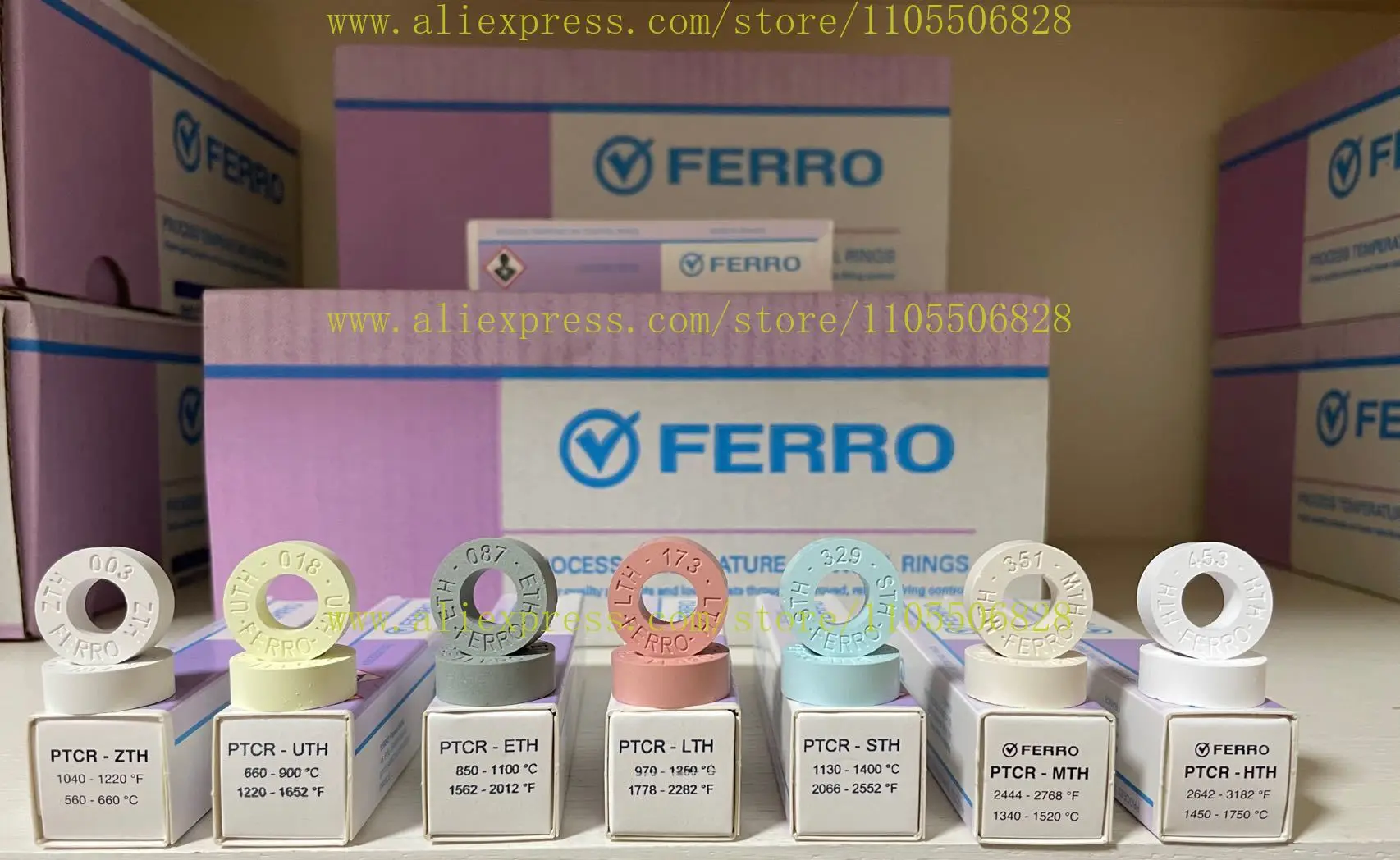 FERRO original imported kiln special temperature calibration detection thermometer 560 degrees to 1750 degrees