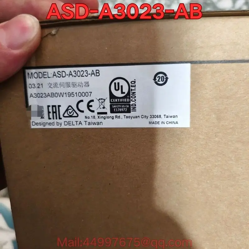 Brand new ASD-A3023-AB servo drive Latest prices for August 2026