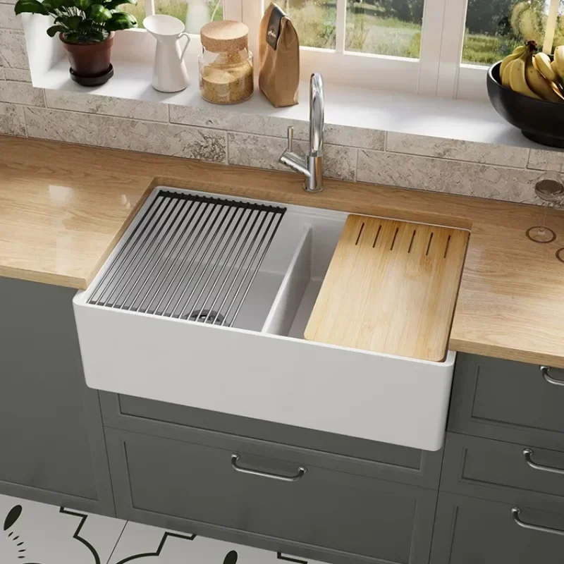 

33 Farmhouse Sink Glossy White Apron Front Kitchen Sink