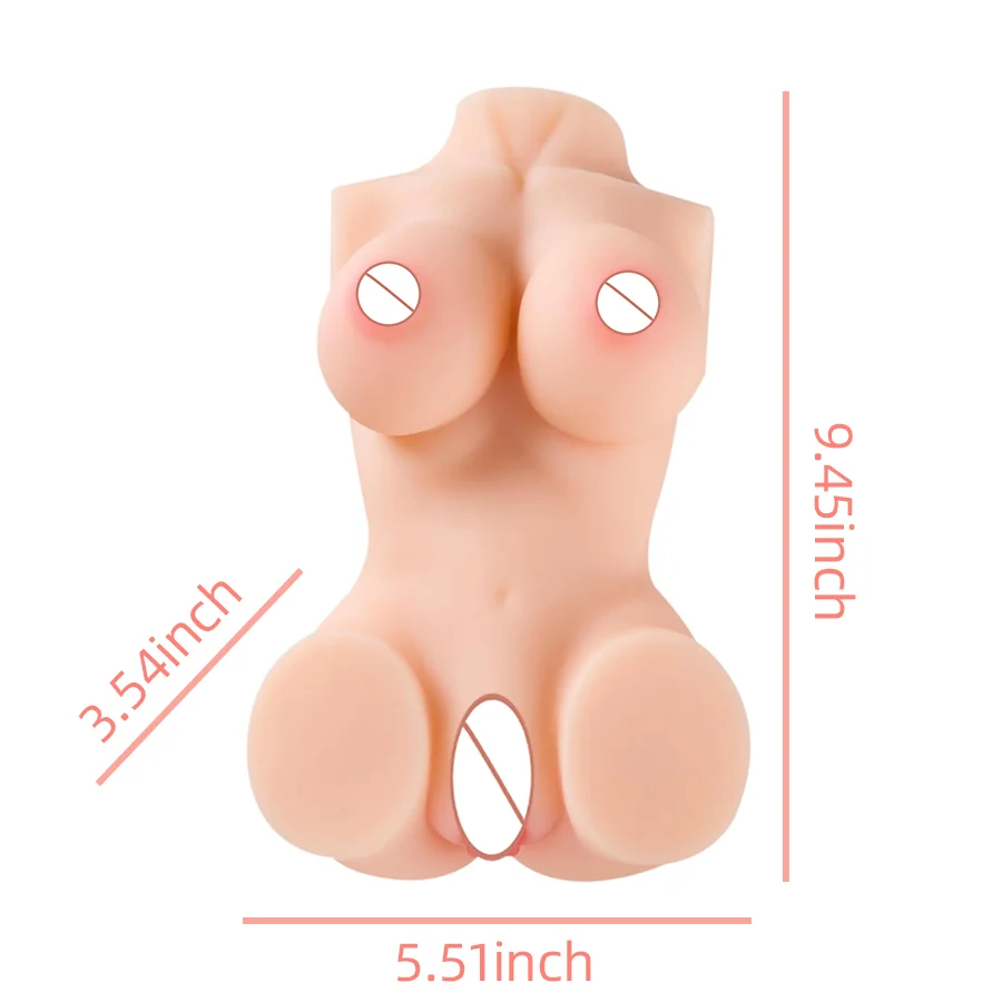 18+ sexdoll para hombres masturbador masculino Torso femenino muñeca de amor juguetes sexuales con succión para pecho Anal vaginal hombres muñecas