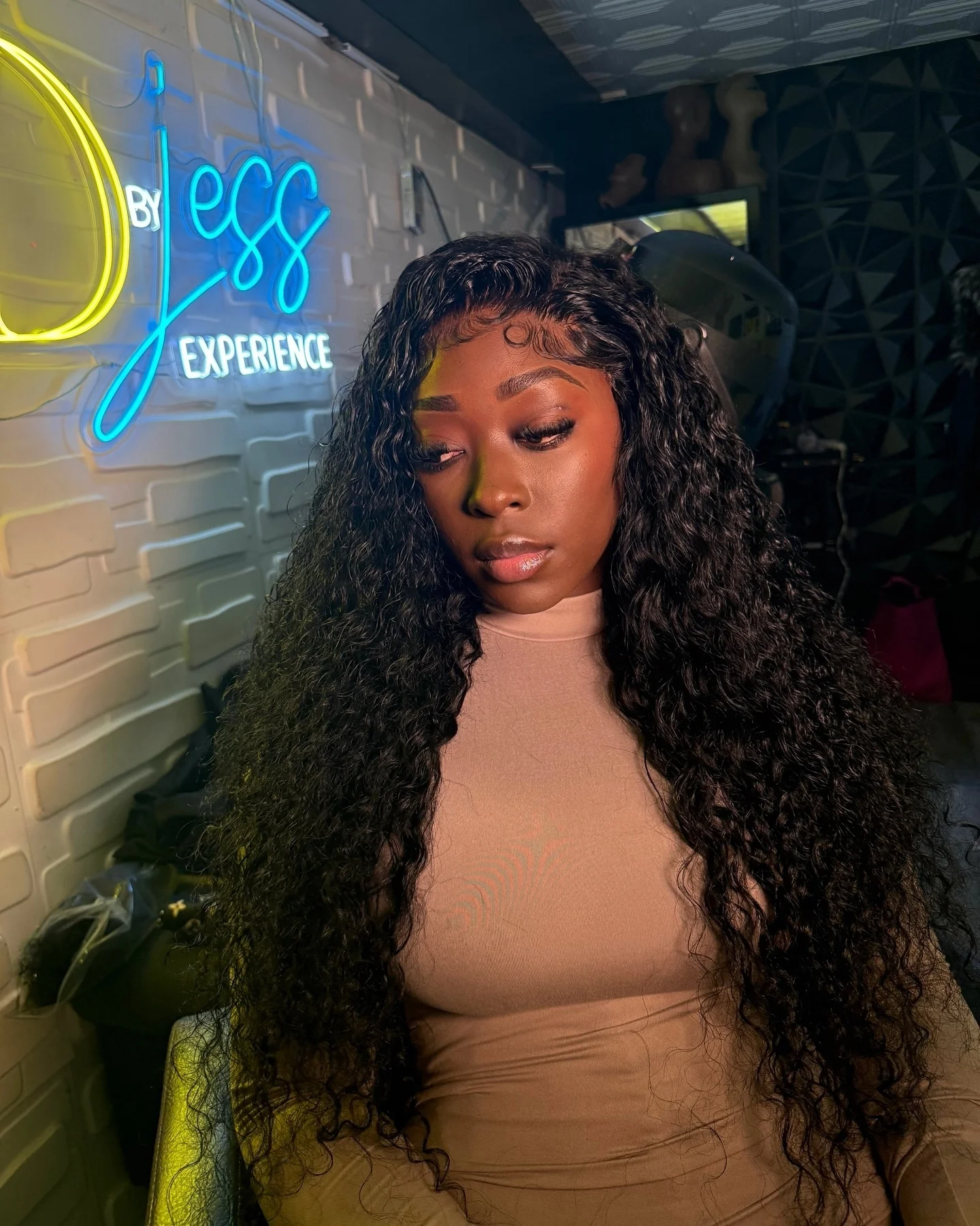 5 × 5 خصلات الشعر المستعار الإنسان موجة عميقة بدون صمغ 1B الدانتيل الشفاف الباروكات الأمامية وضع وانطلق 200 الكثافة الدانتيل الجبهة خصلات الشعر المستعار الإنسان