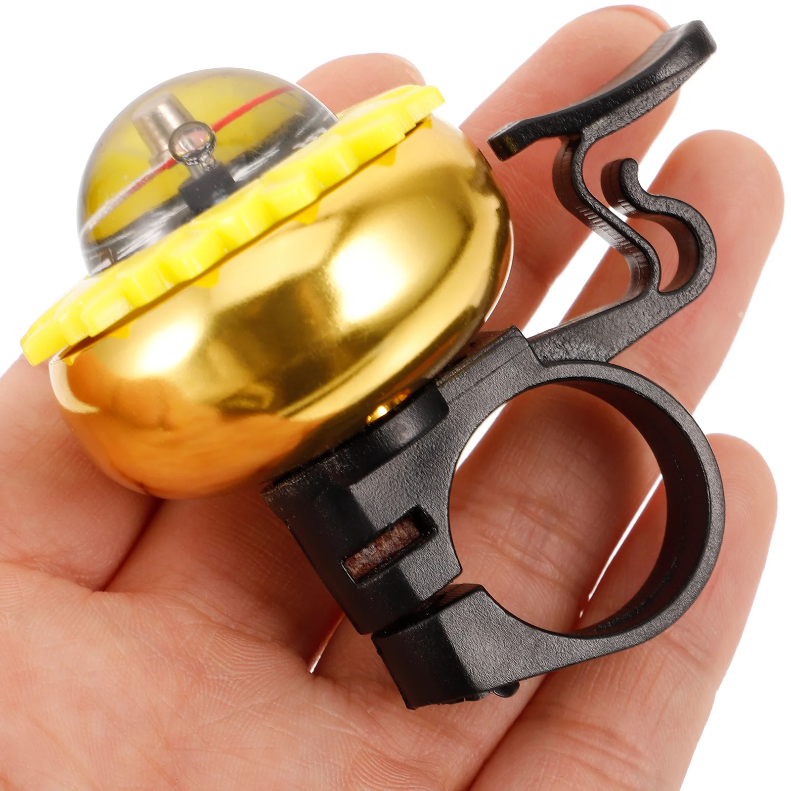 Duurzame aluminium fietsbel Cartoon ontwerp Praktische handige multifunctionele fietsbel voor volwassen fietsen Fietsaccessoires