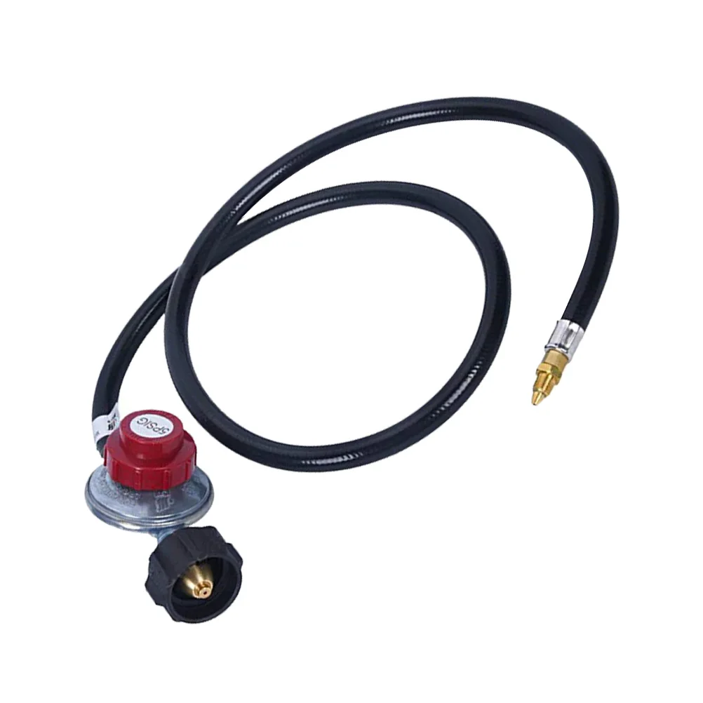 

Pressure Reducing Valve Regulator Propane Gas PSI Camping Stove Grill Heater Cooker Caravan Thickened Brass Rubber Prevent