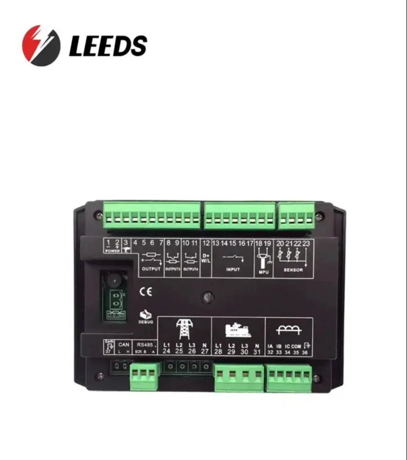 DC42D, DC40D, DC42DR, DC40DR MK3 Generator Set Controller for Monitoring Genset Parameters