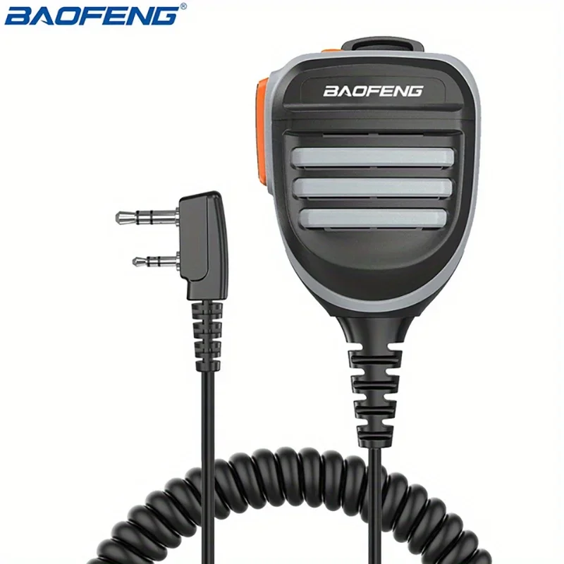 Baofeng-防雨ハンドヘルドスピーカーマイク、マイク、リモートショルダーマイク、uv5r、UV-5RH、5rm、uv82、uv10r、f9hp、BF-888S、s9plus