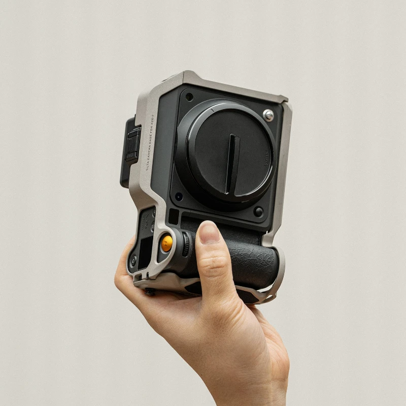 TILTA TA-T101-A-STG Vintage Camera Cage for Hasselblad X2D II 100C Base Kit – Stone Gray