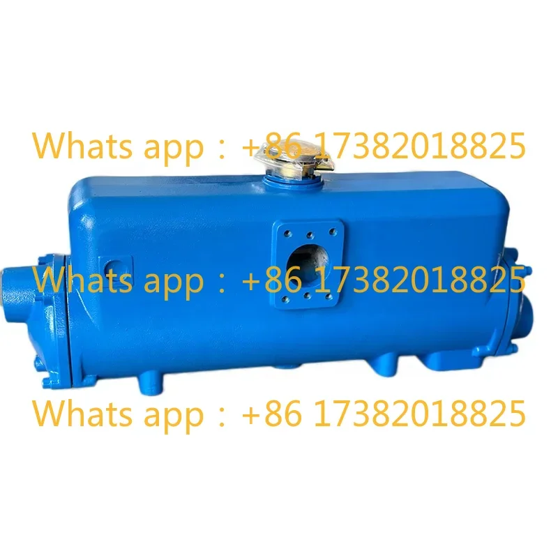 CH400 مبادل حراري قطع غيار بحرية مبرد مياه لأنبوب المحرك البحري مبادل حراري مبرد زيت مربع طويل