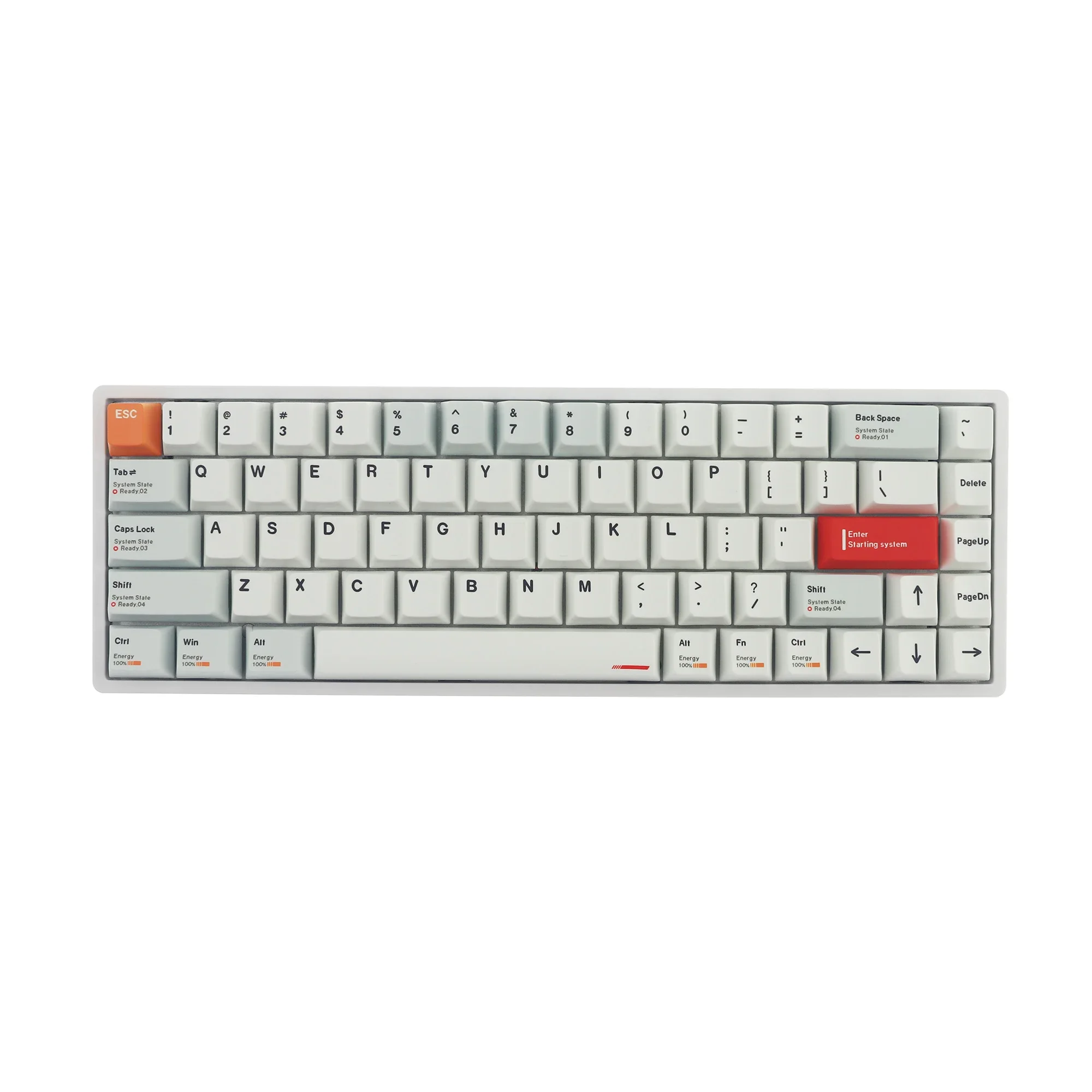 Rapid Trigger Keyboard Magnetic Switches Gaming Keyboard Small 68 Keys